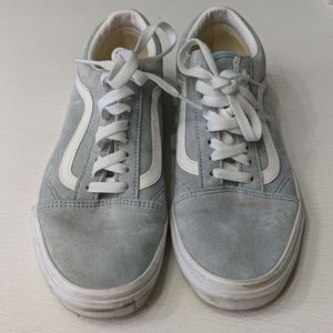 Vans Old Skool Blue Fog-True White Sneakers